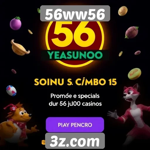Promoções e eventos especiais do 56ww56