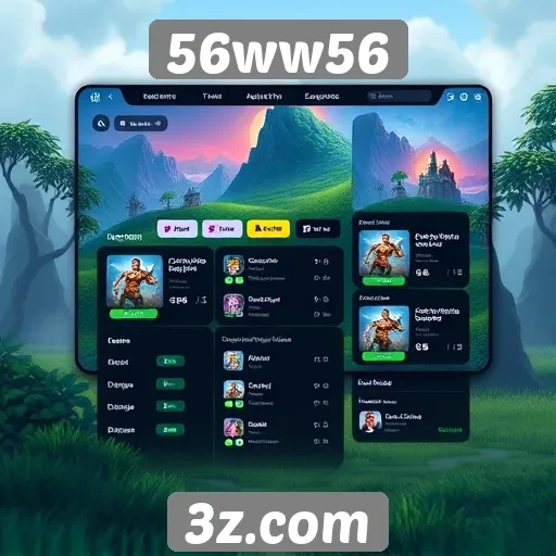 Transformação da interface de usuário na plataforma 56ww56